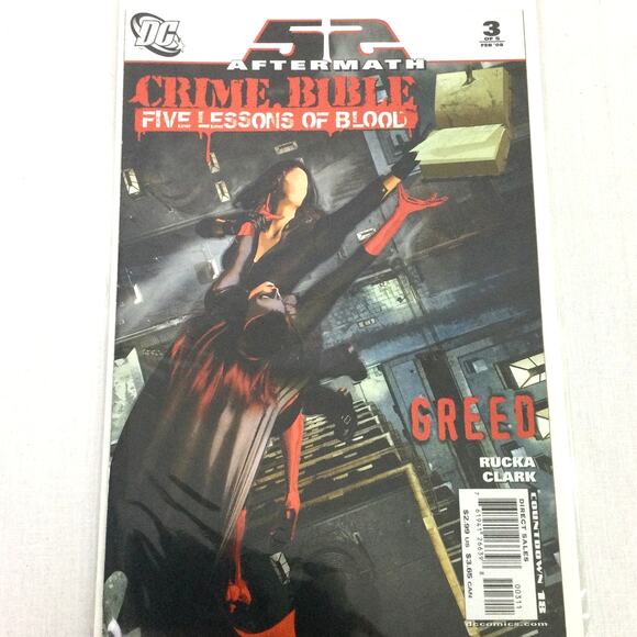 DC Comics 52 Aftermath Crime Bible Five Lessons of Blood 1, 3-5 Four Comic Books - Picture 3 of 5